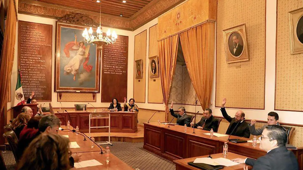 Sesión magistrados Tribunal Superior de Justicia