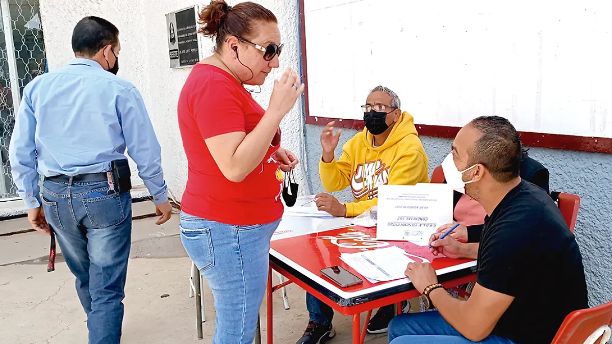 Jornada electoral sindical del ISSSTE
