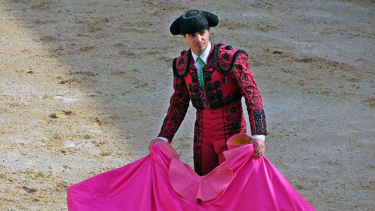 torero con capote