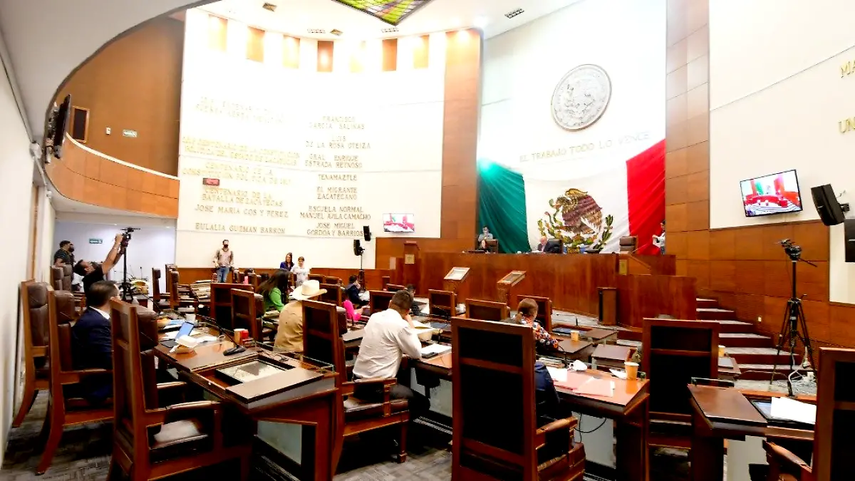 Saló de plenos legislatura de Zacatecas