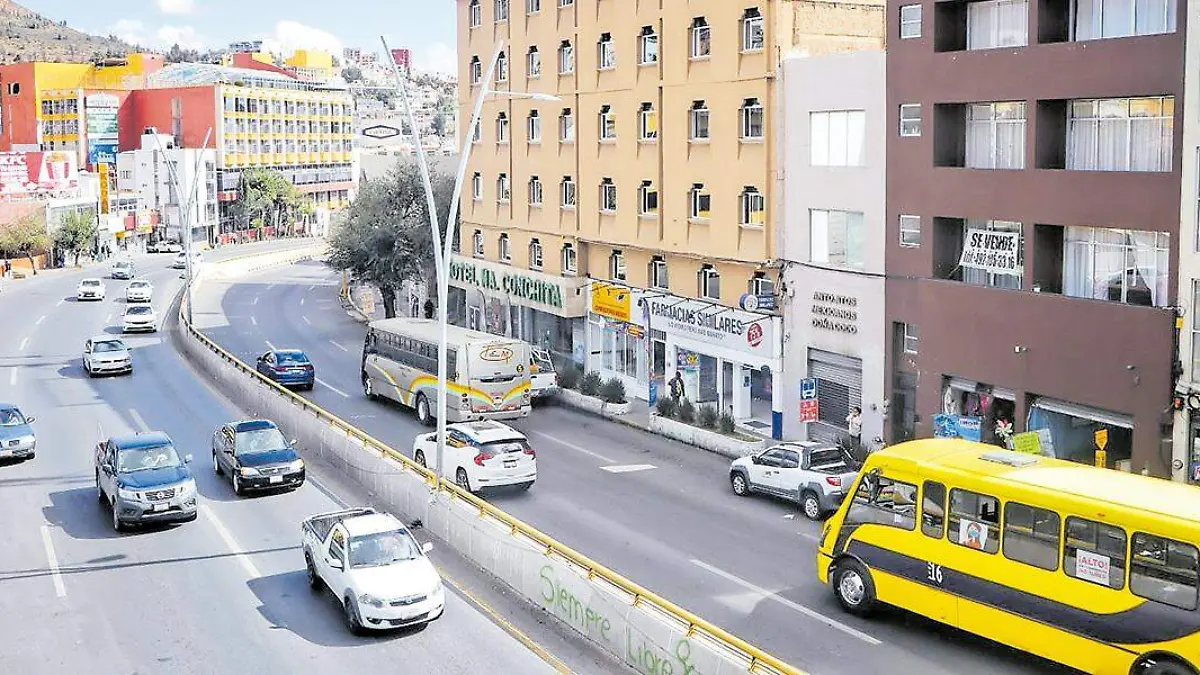 bulevar López Mateos en Zacatecas
