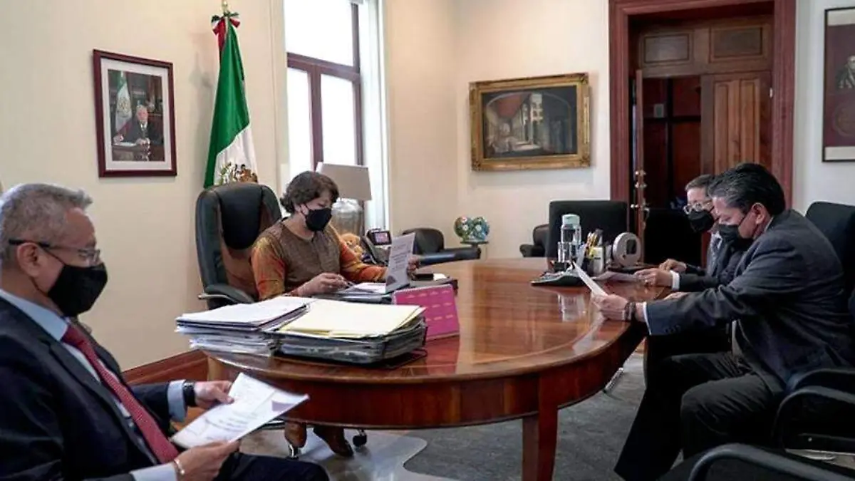 Reunión del Gobernador de Zacatecas con la titular de la Secretaría de Educación Pública