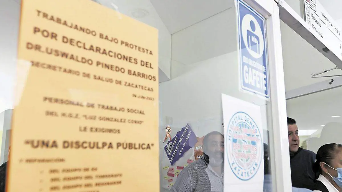 Protesta Hospital General de Zacatecas