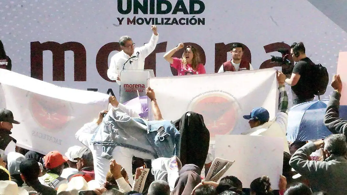 Mitin Ricardo Monreal Zacatecas