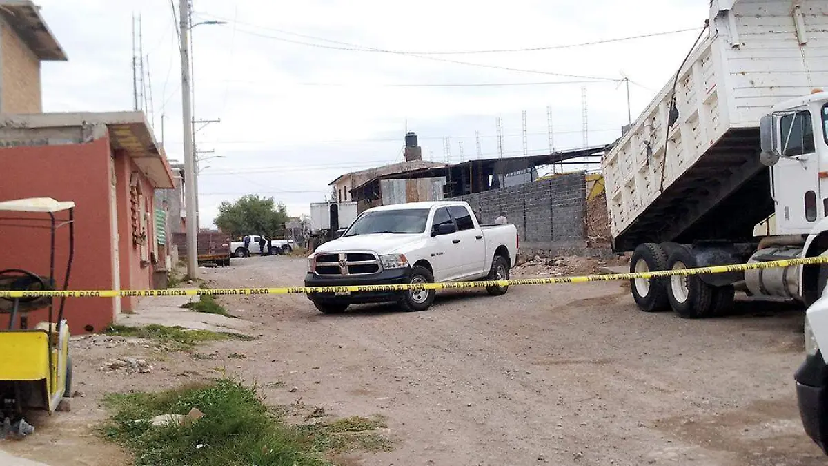 zona de intervención en una colonia de Fresnillo, Zacatecas