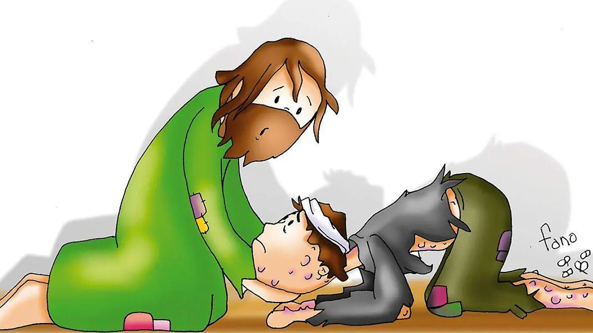 Jesús y los leprosos