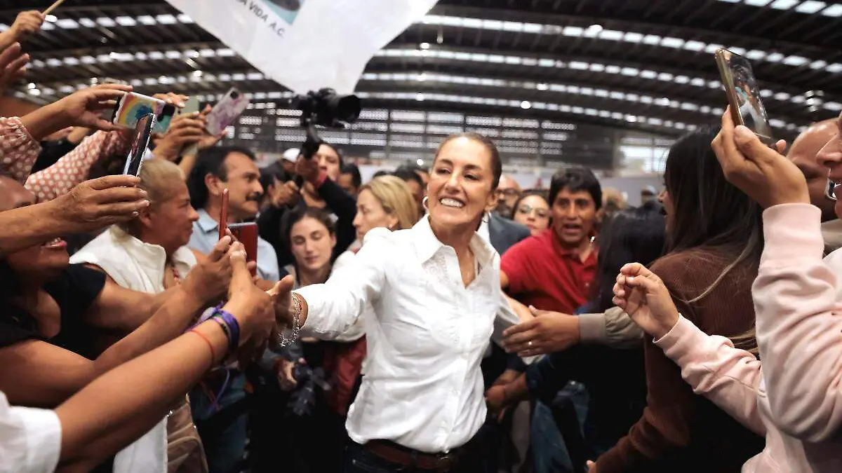 Claudia Sheinbaum en Jerez
