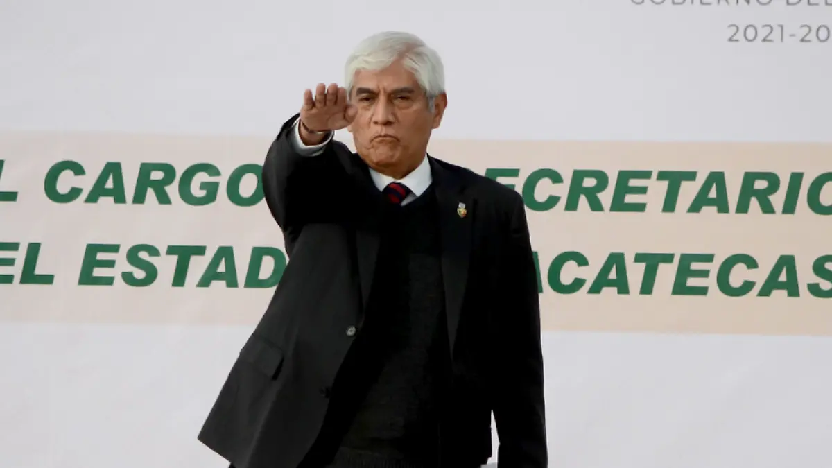 Adolfo Marín Marín toma protesta como secretario de seguridad de Zacatecas