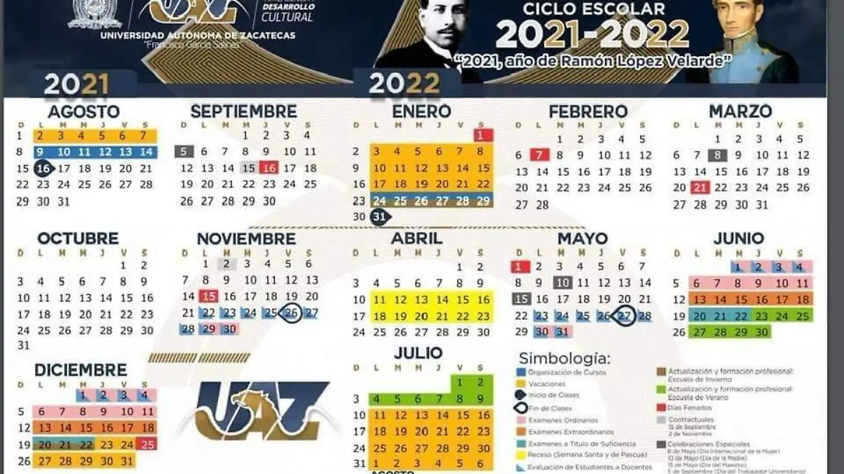 Calendario Oficial UAZ