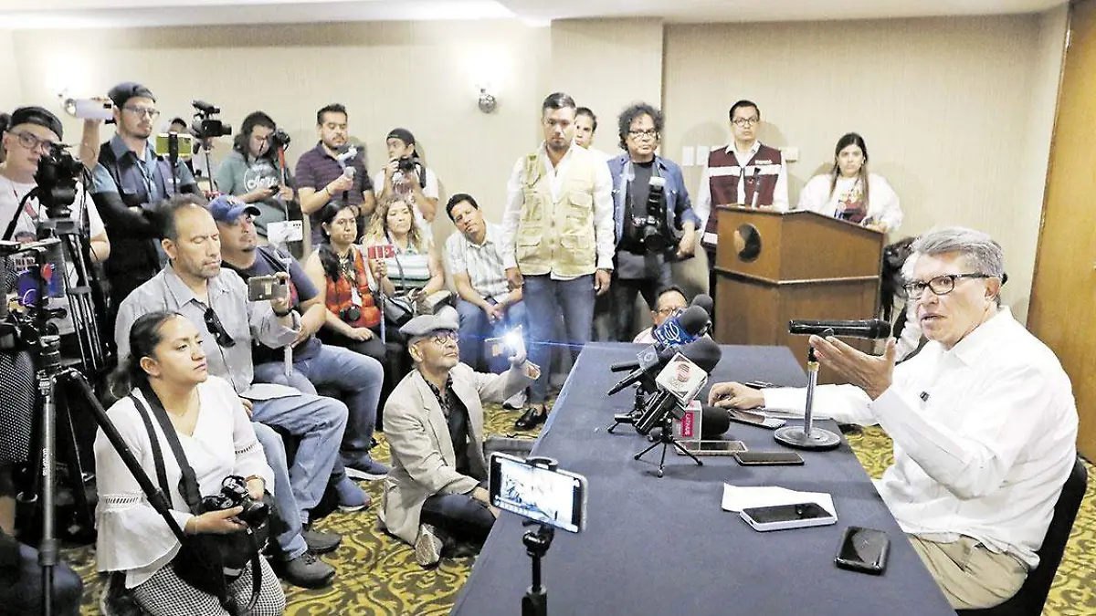 Conferencia de prensa Ricardo Monreal