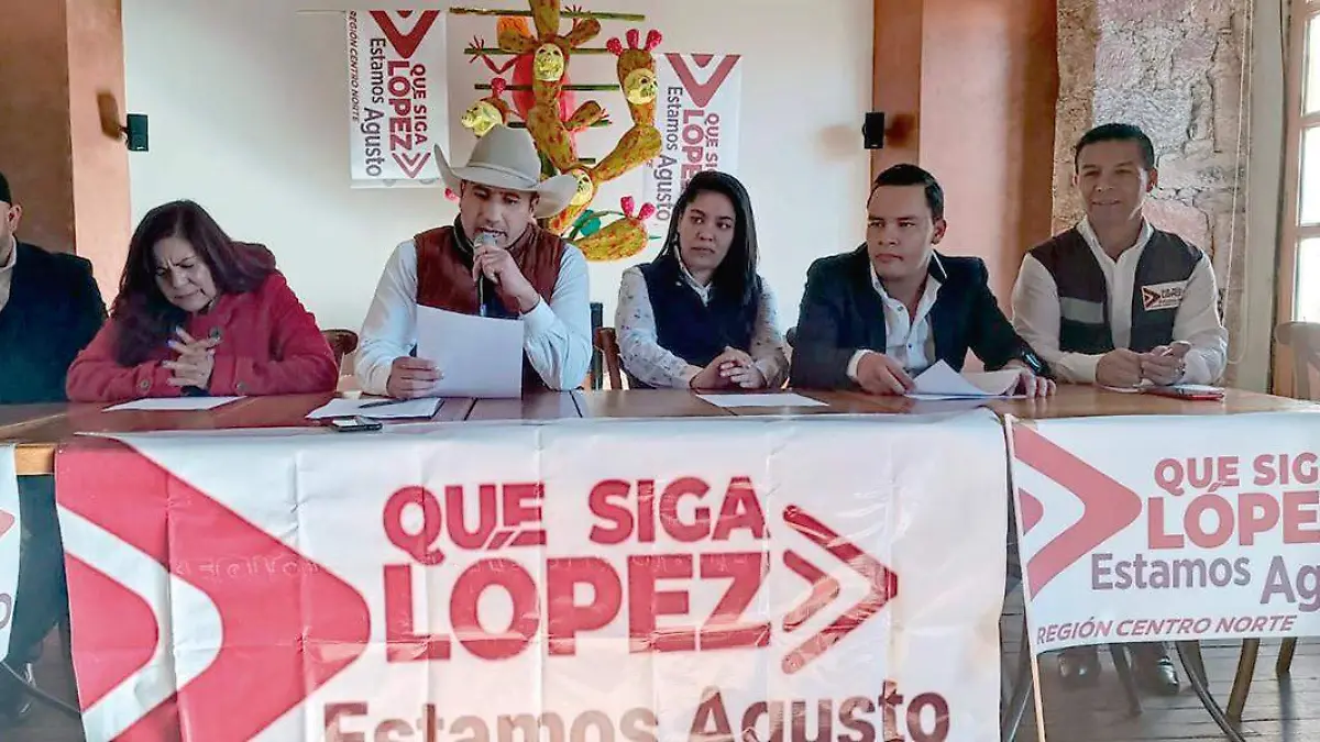 Simpatizantes de Zacatecas Augusto López