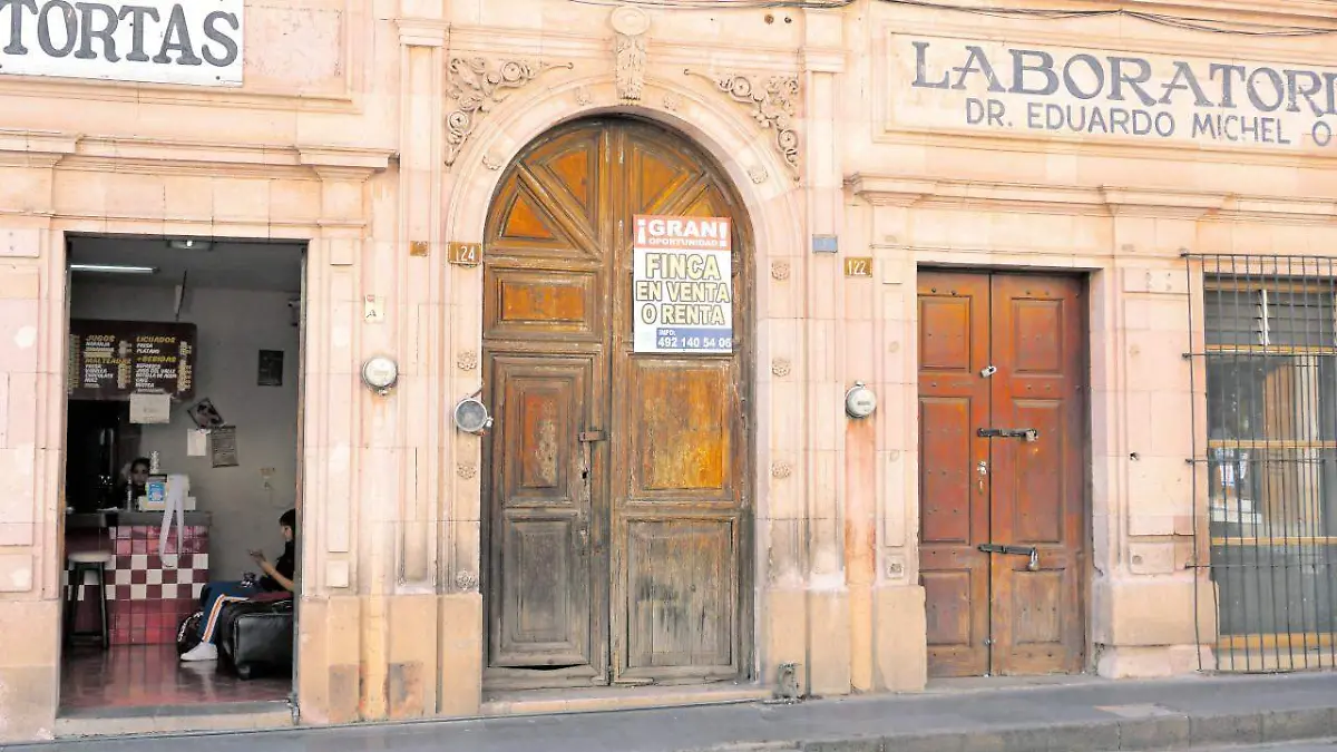 Casas en renta en el centro histórico de Zacatecas