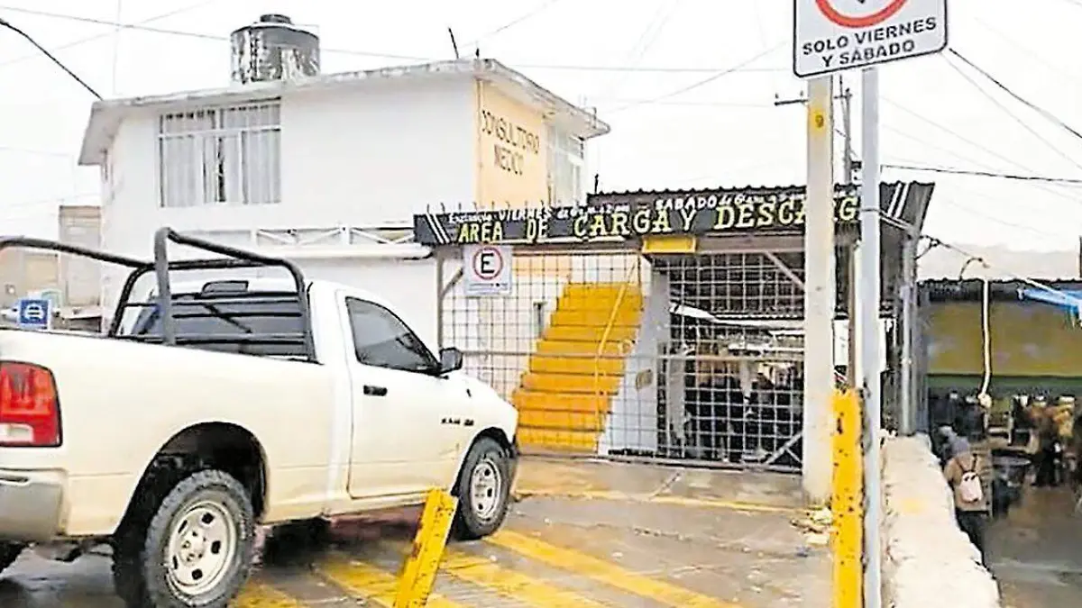 En el marcado de abastos de la capital zacatecana se  registró un ataque armado