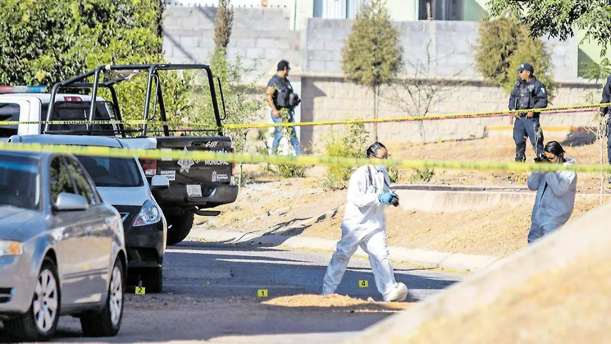 Zona de intervención de peritos de la Fiscalía