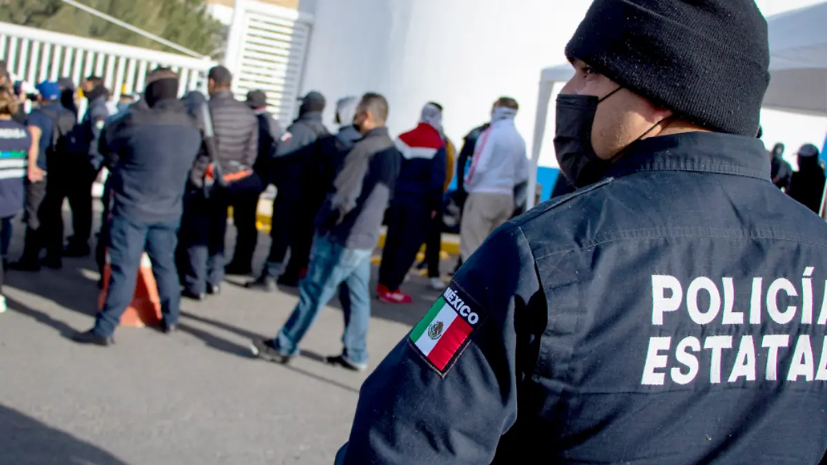 Elementos de la Policía Estatal de Zacatecas