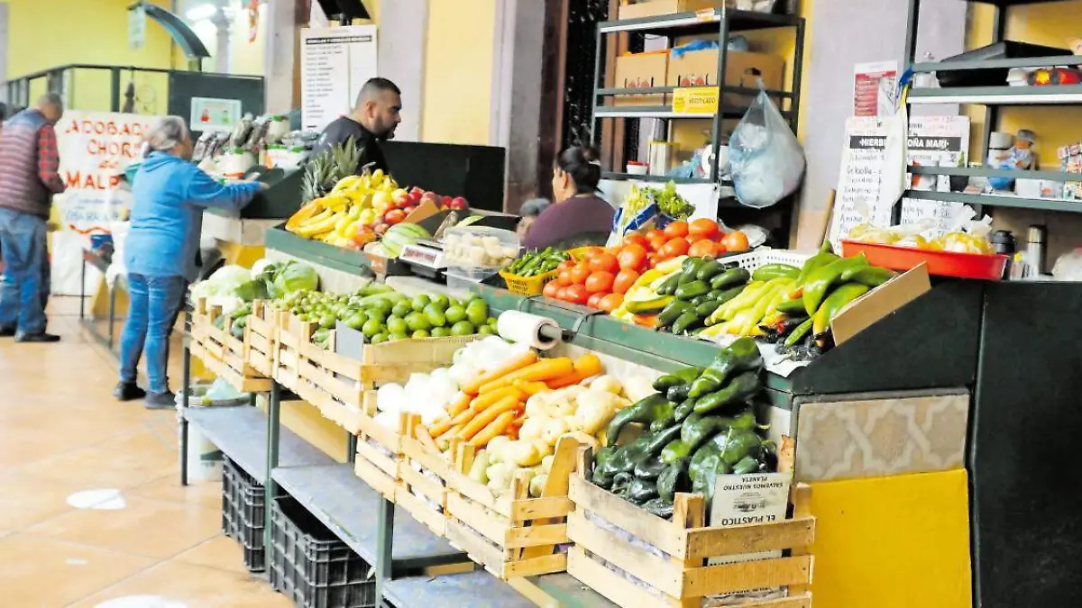 Puestos en el mercado
