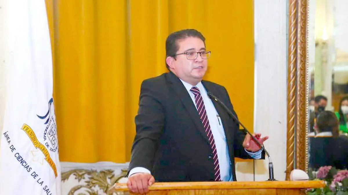 Rubén Ibarra, rector de la Universidad Autónoma de Zacatecas