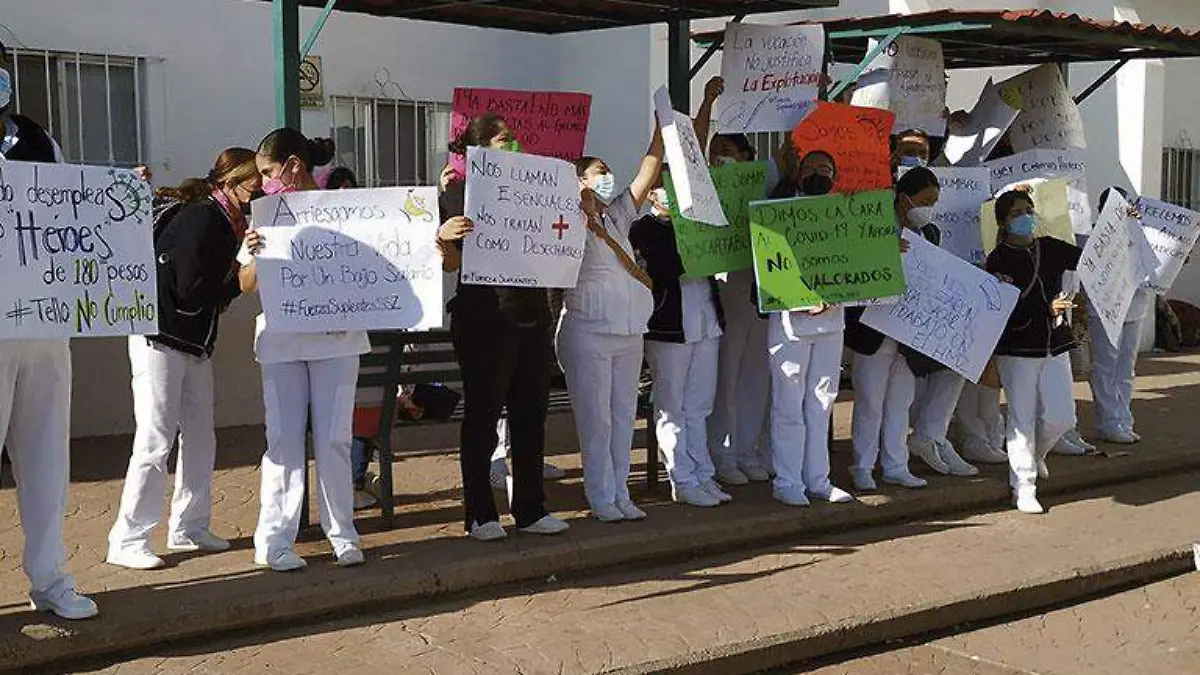 protestademédicosyenfermeras