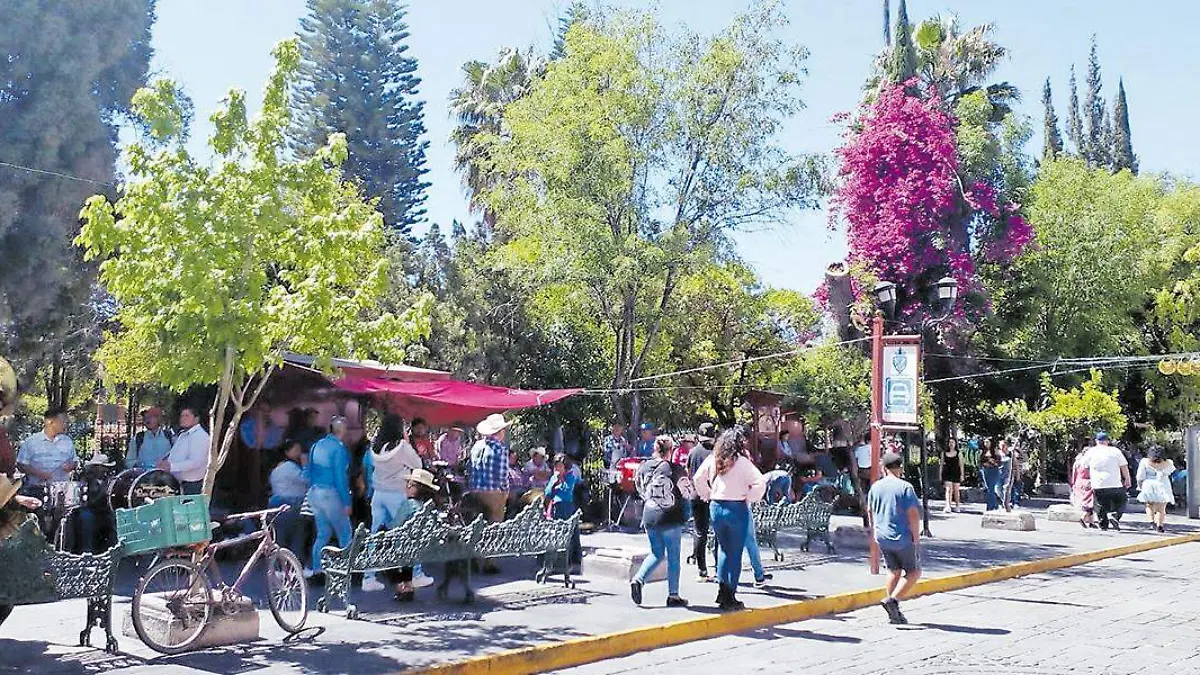 Jardín principal de Jerez, Zacatecas