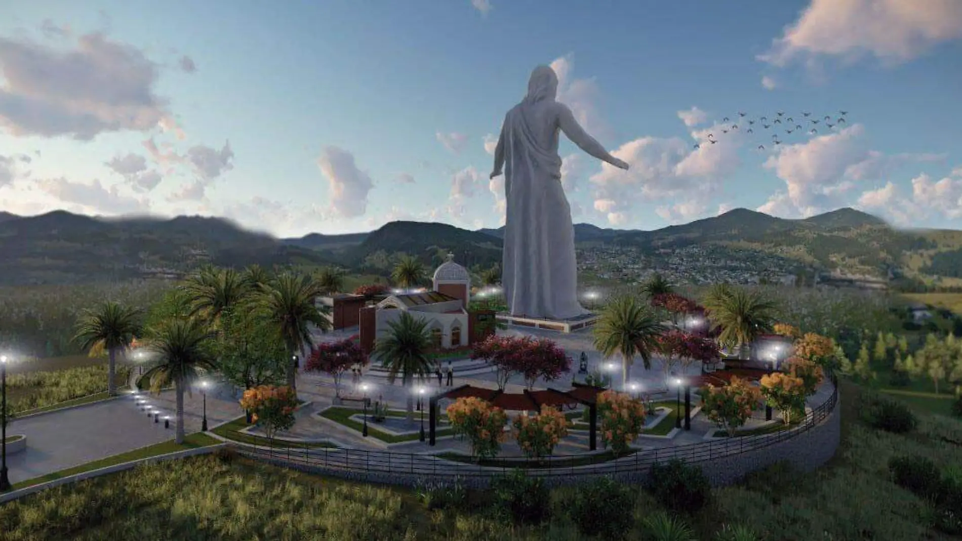 Cristo-de-la-Paz-en-Tabasco,-Zacatecas