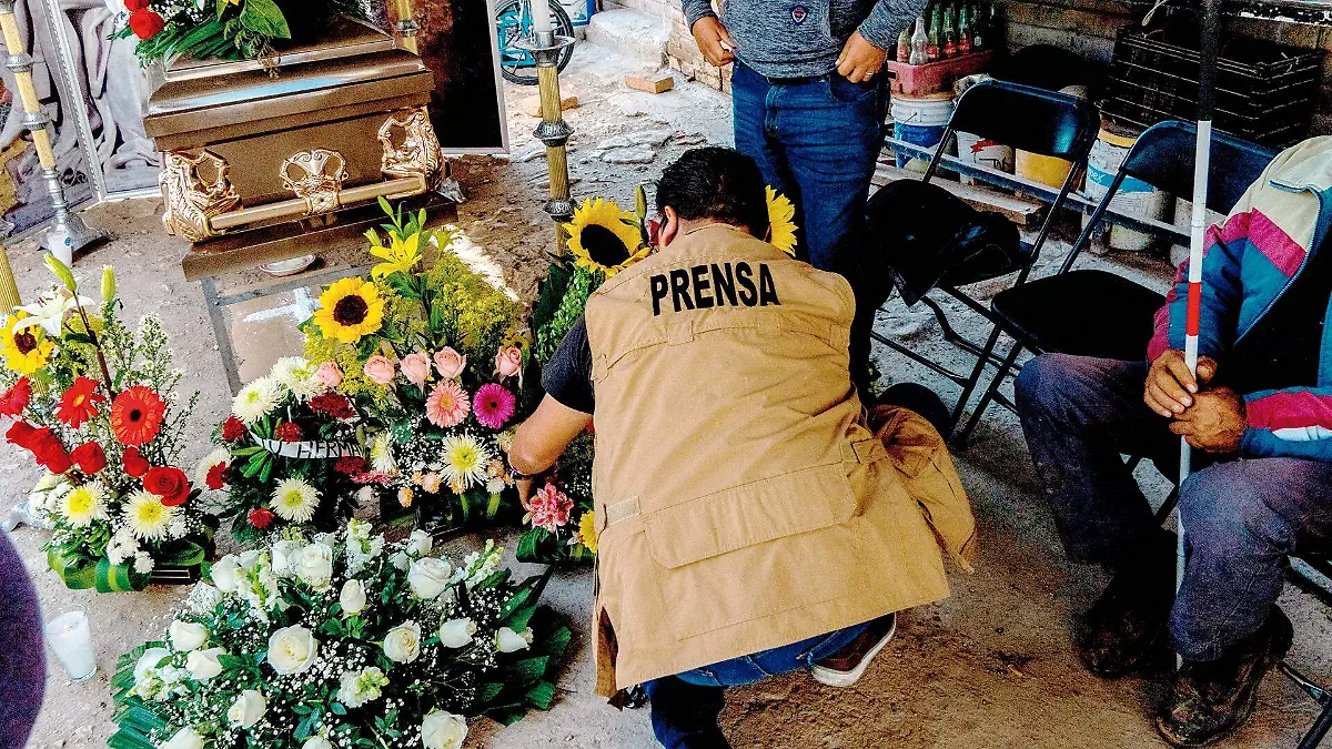 Sepelio de Ricardo Muñiz en Fresnillo, Zacatecas