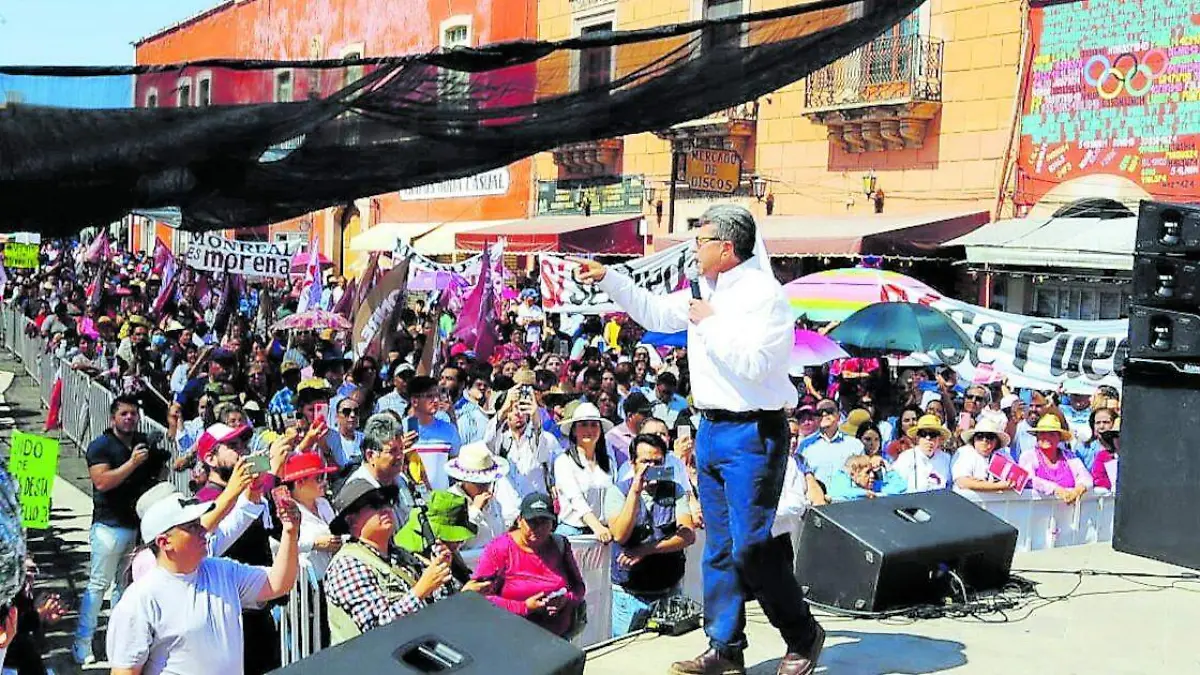 Ricardo Monreal en Fresnillo