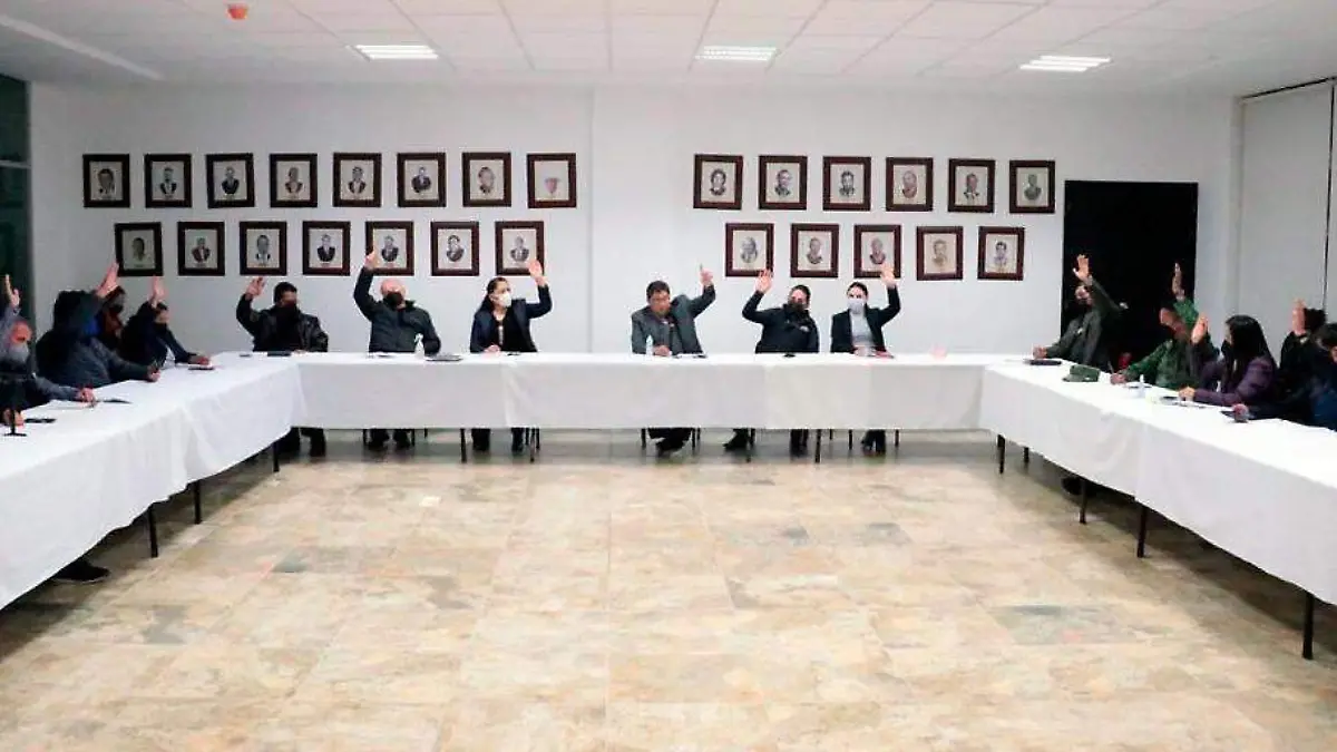 Sesión del Comité de Salud municipal de Fresnillo