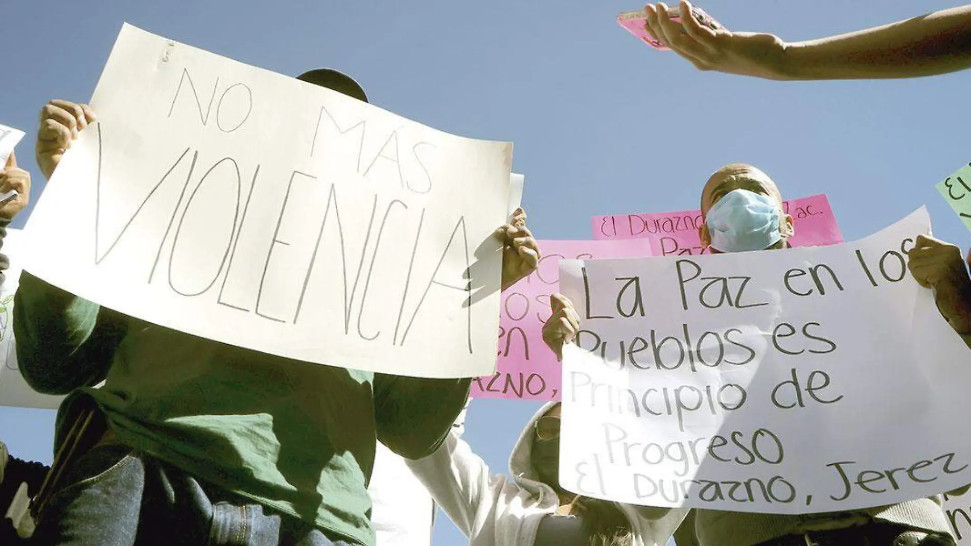 Manifestación-de-habitantes-de-El-Durazno