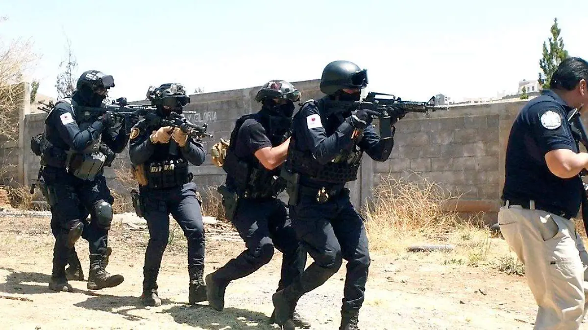 Elementos de la SSP en operativo