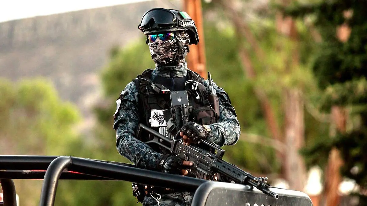 Elemento de la Policía Estatal