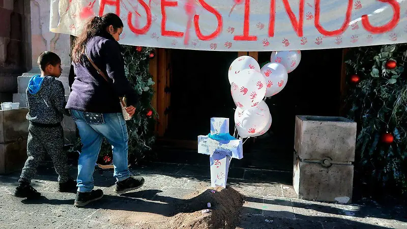 Protesta grupos Provida en la Legislatura del Estado de Zacatecas