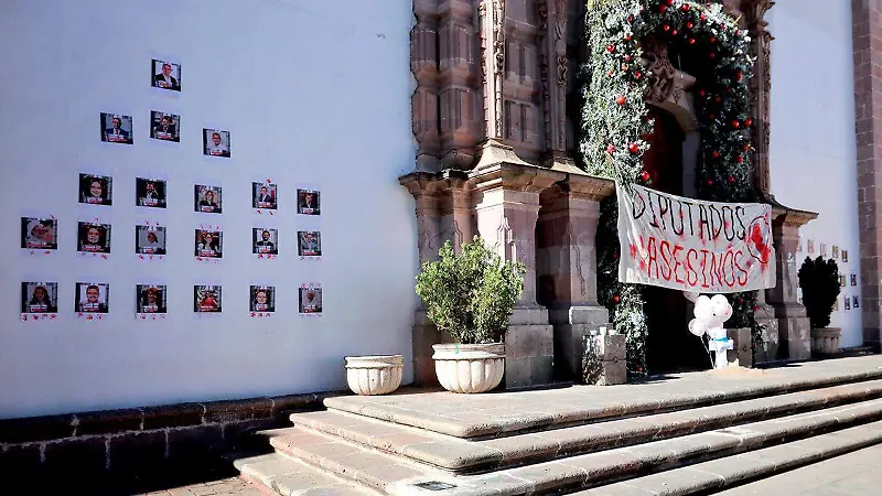 Protesta grupos Provida en la Legislatura del Estado de Zacatecas