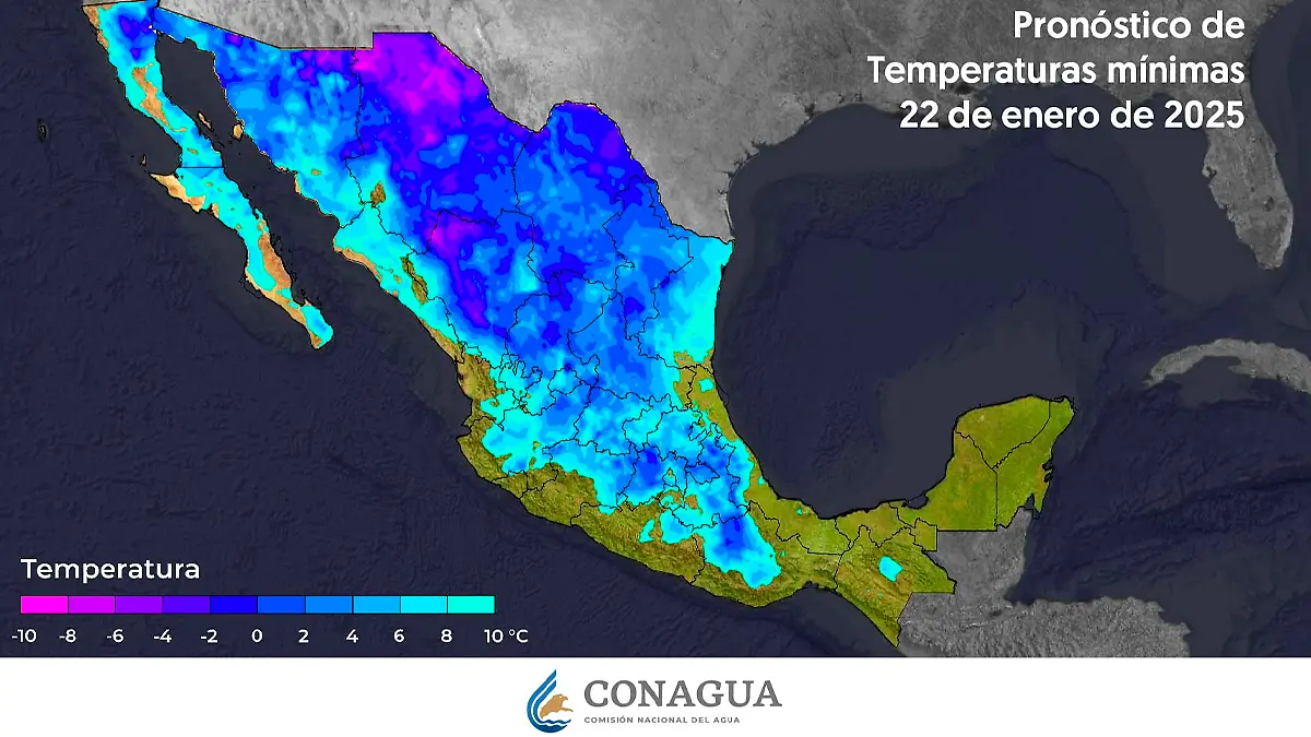 Mapa clima conagua