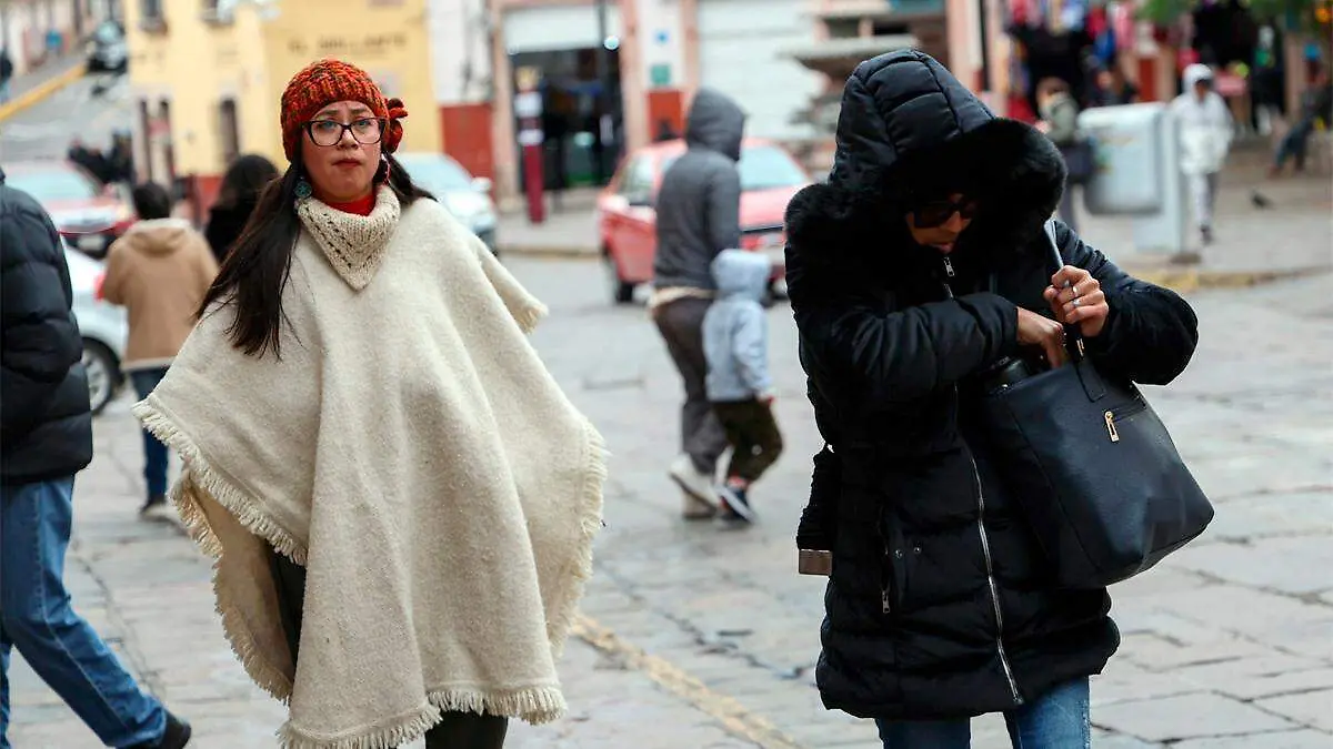 Frente frío en Zacatecas