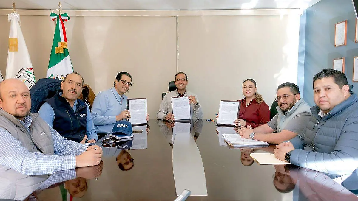 Firma de convenio