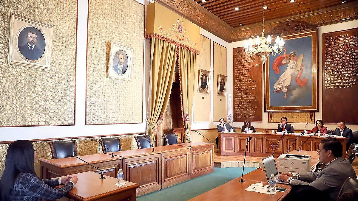 Salón de plenos Tribunal Superior de Justicia