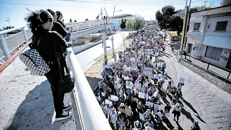 Marcha 8M en Zacatecas