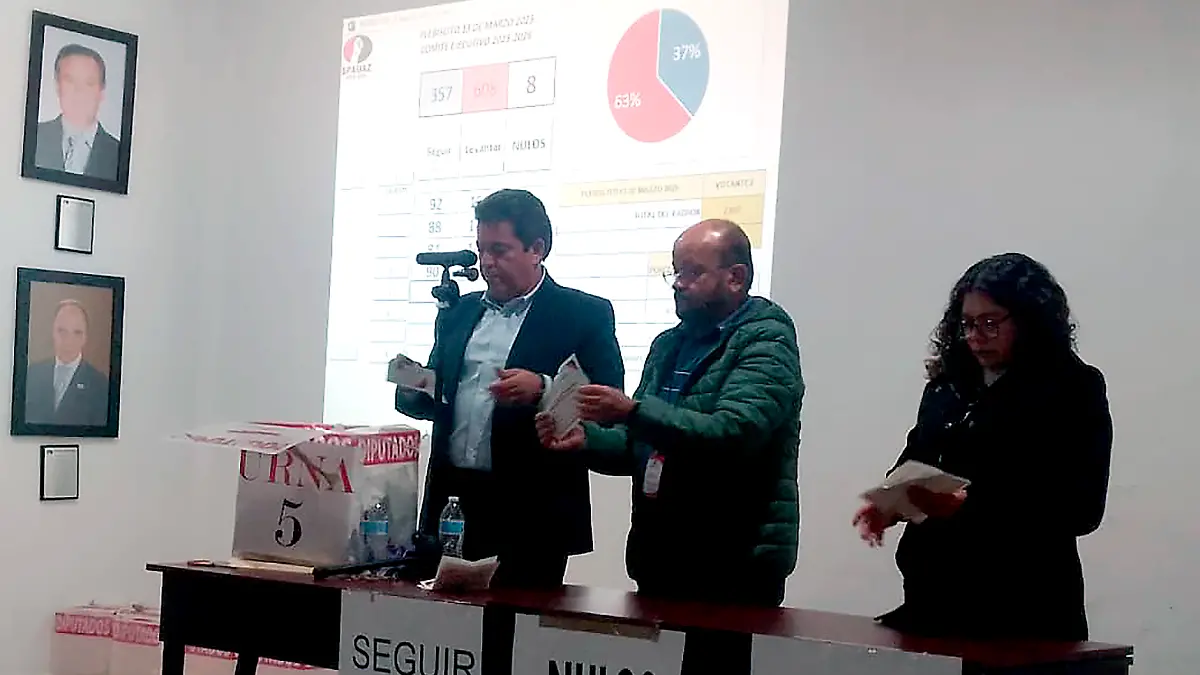 Conteo de votos plebiscito