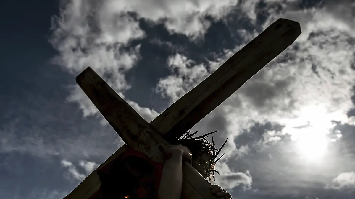 Representación del viacrucis