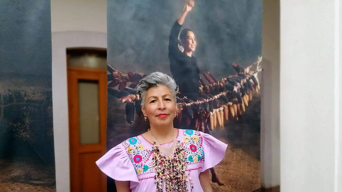 Malena Díaz y su exposición "La trenza"