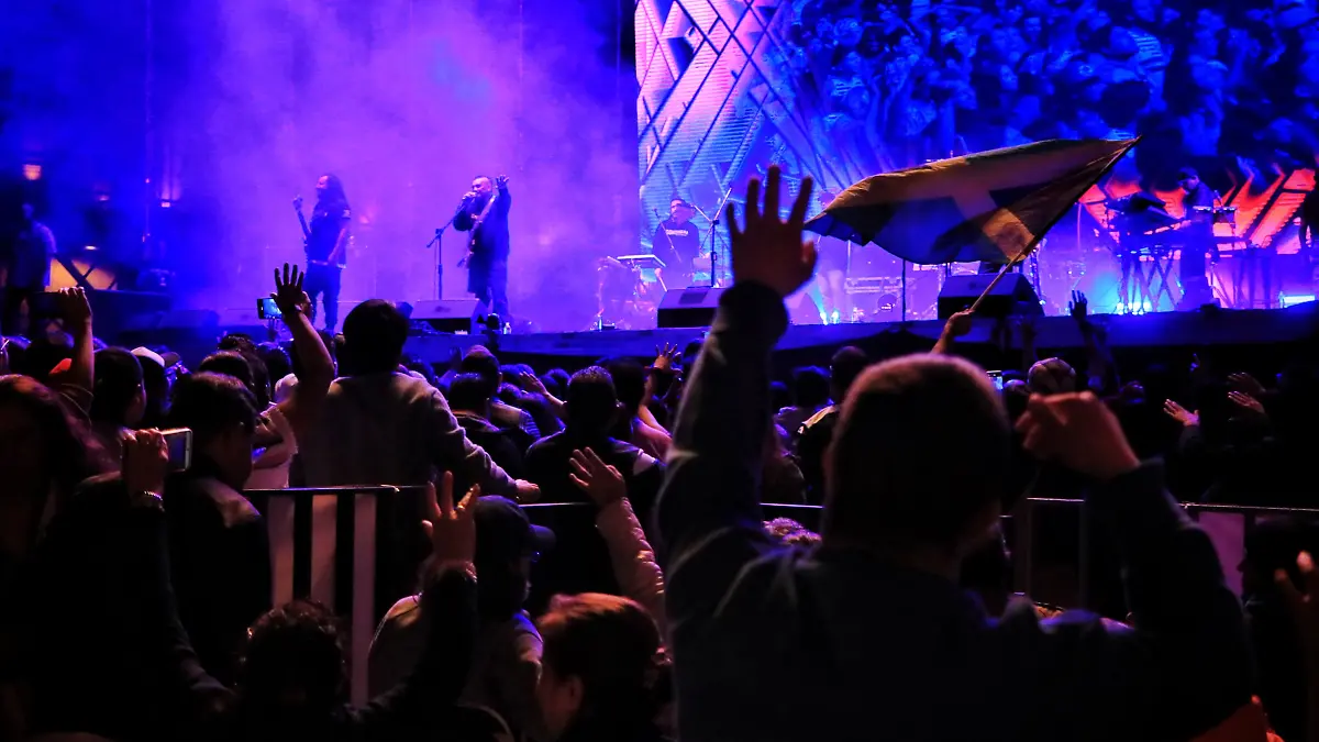 Concierto Gondwana en Plaza de Armas de Zacatecas