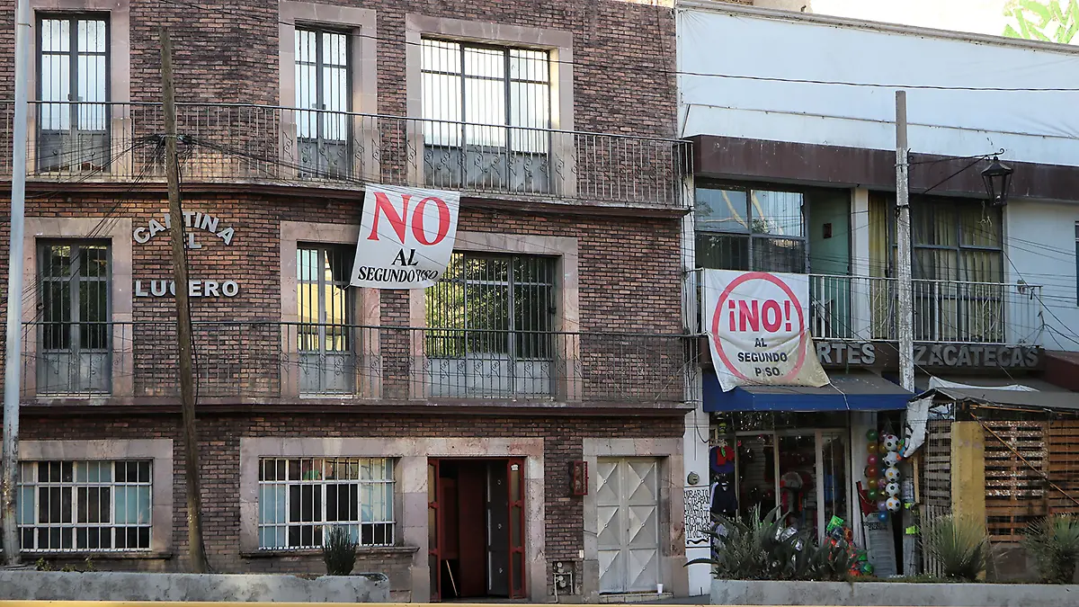 Comercios ubicados en el bulevar López Mateos