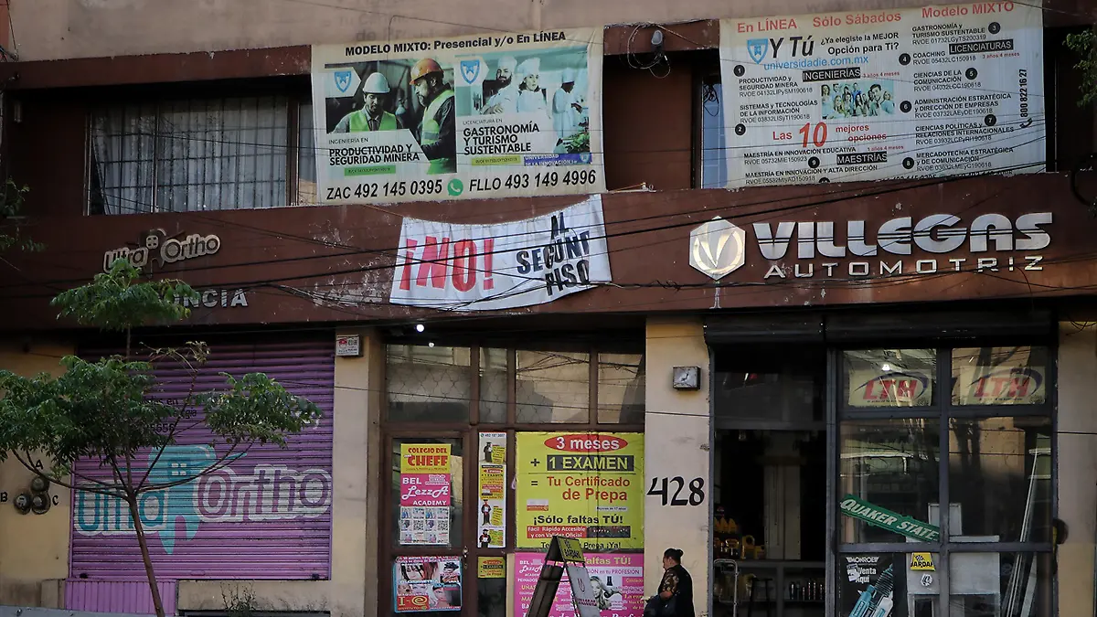 Comercios ubicados en el bulevar López Mateos