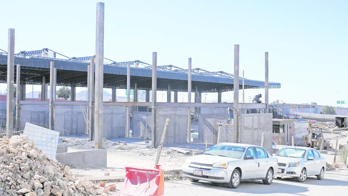 Terminal del platabus en la capital de Zacatecas