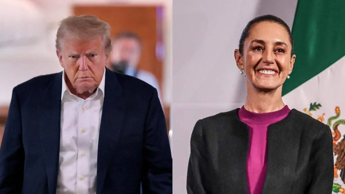 Donald Trump y Sheinbaum