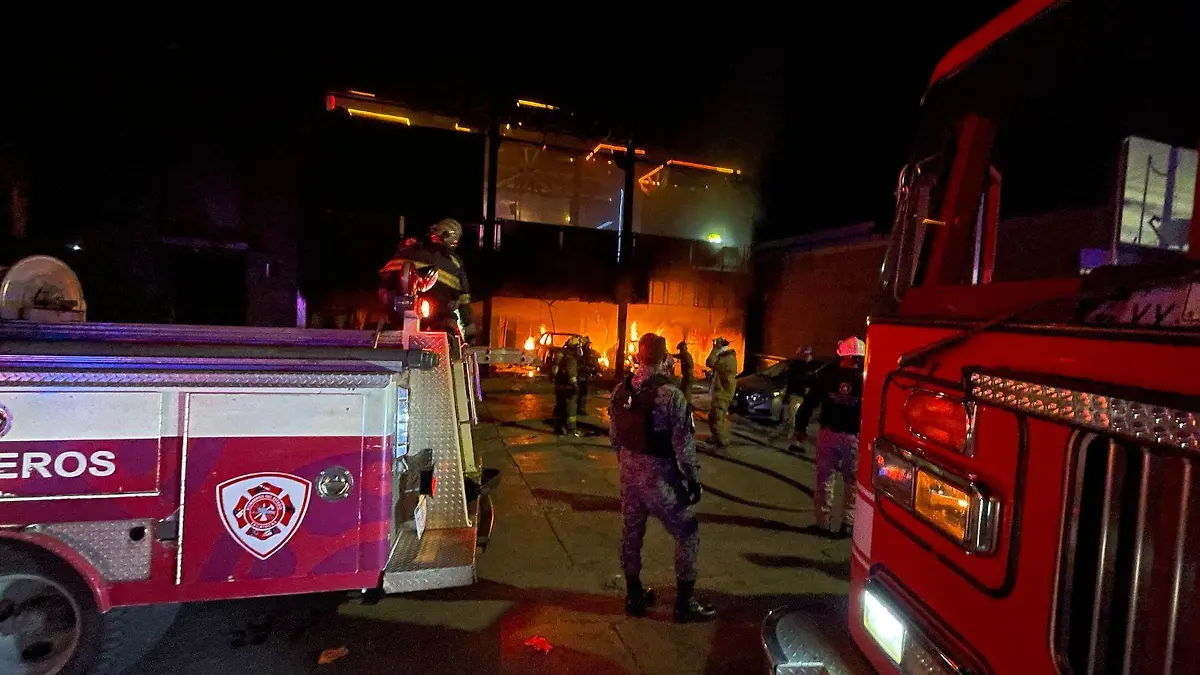 Incendio de terraza