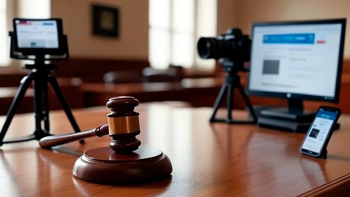 Justicia y espectáculos