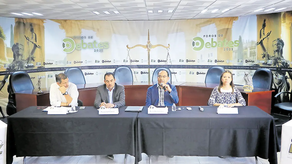 Conferencia de prensa IEEZ