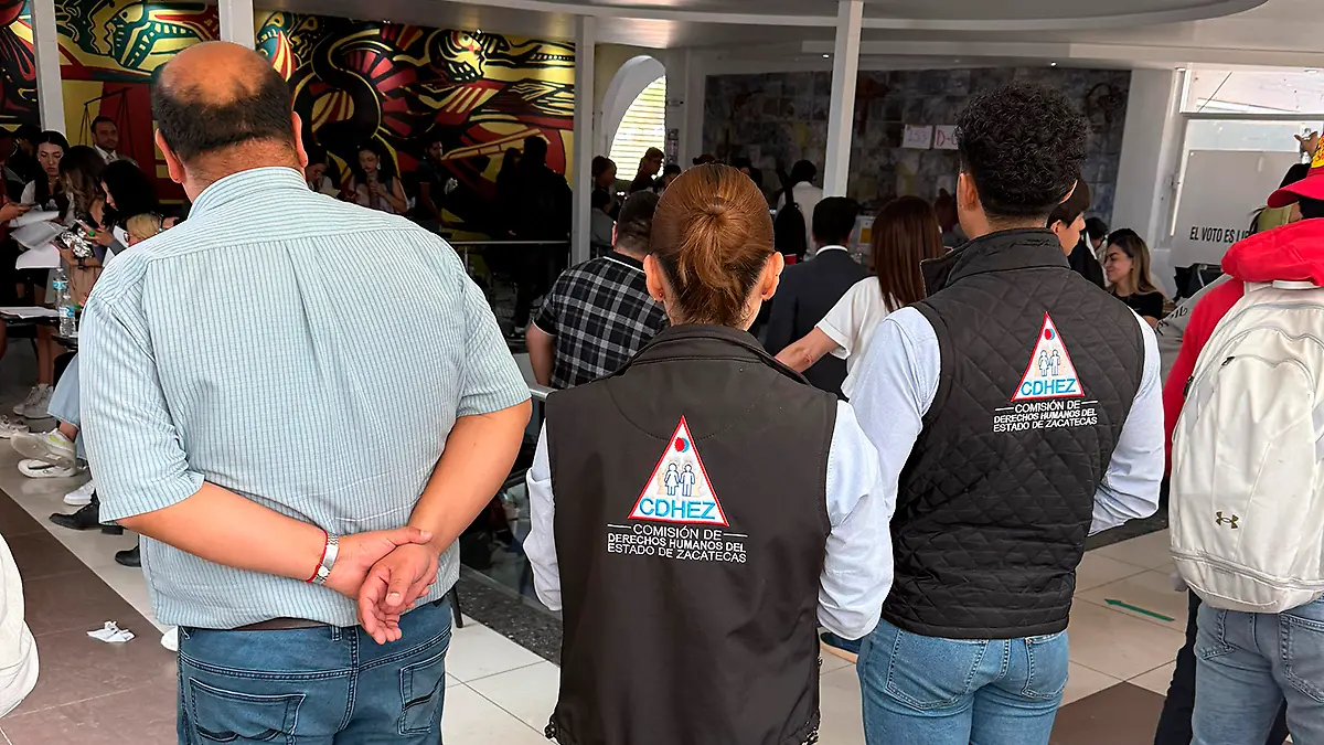 Observadores de Derechos Humanos en  elecciones de la UAZ