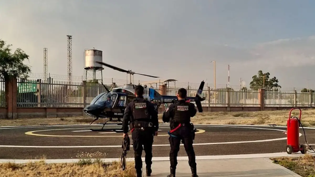Arrribo de elemento de la GN Herido en Aguascalientes